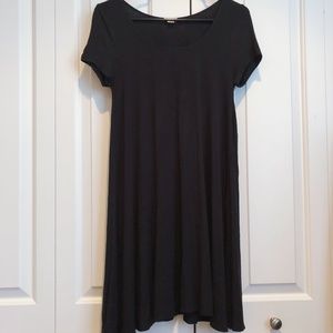 Garage Black T-Shirt Dress